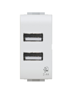 Dubbele stopcontactmodule...