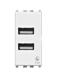 Modulo doppia presa USB 2.0...