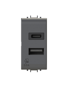 Dubbele stopcontactmodule...