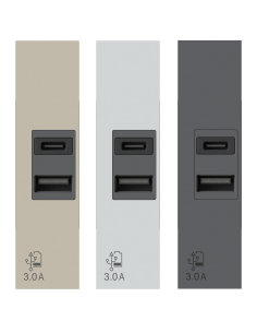 Dual socket USB 2.0 type A...