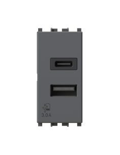 Modulo doppia presa USB 2.0...