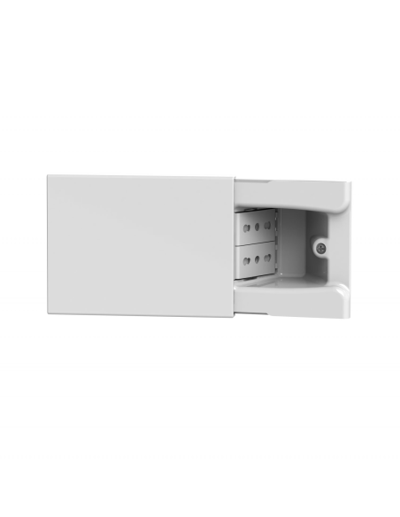Hideaway socket, 3 modules, white, with 2 sockets 10A/16A - 4Box Hide 4B.01.014