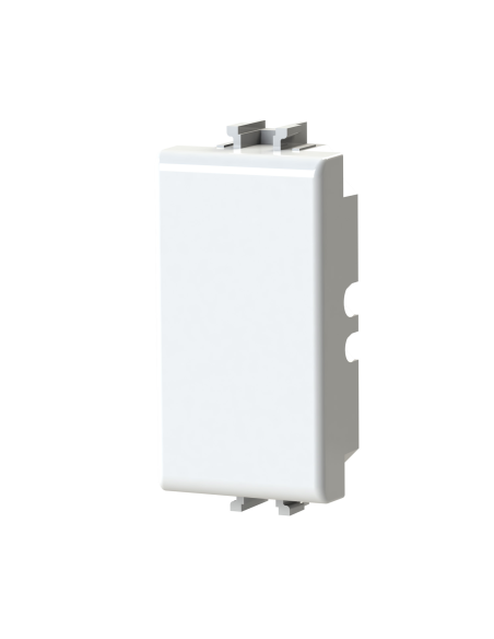 Módulo poste falso con prensaestopas, serie B, blanco, compatible con la serie BTicino Living Light - 4Box Titappo 4B.N.TT