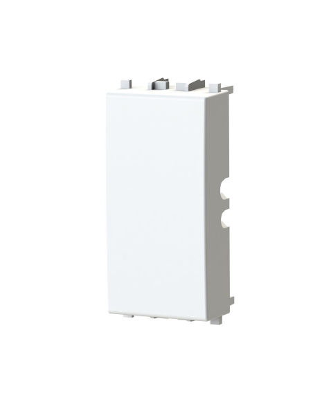 Módulo de falso poste con pelacables, serie B, blanco, compatible con la serie Vimar Arkè - 4Box Titappo 4B.V19B.TT