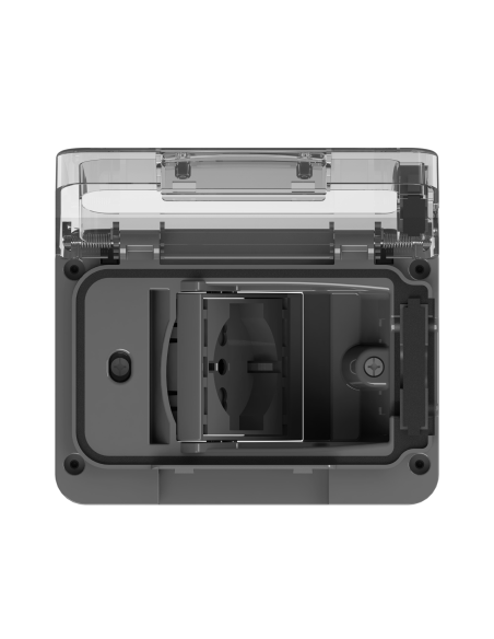 Custodia da esterno IP55/IP66, 3 moduli, antracite, serie E, con presa schuko - 4Box Wide 4B.W.03.015
