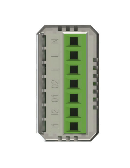 Modulo relè smart WiFI / BLE, 2 canali, 2x 5A - 4Box Relè Pro S 4BCU2S.DER
