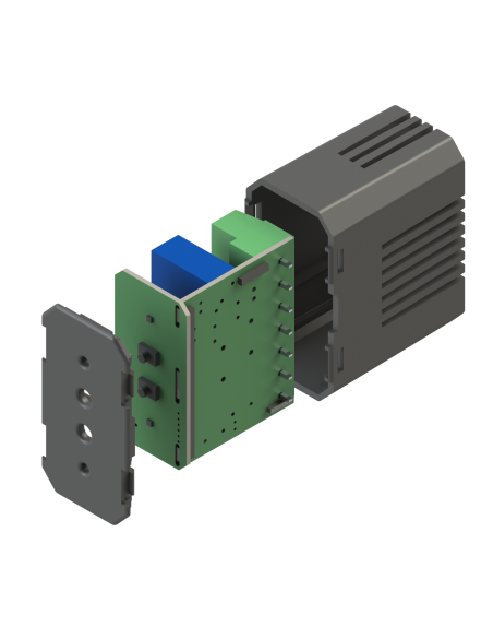 WiFI / BLE smart relay module, 2 channels, 2x 5A - 4Box Relay Pro S 4BCU2S.DER