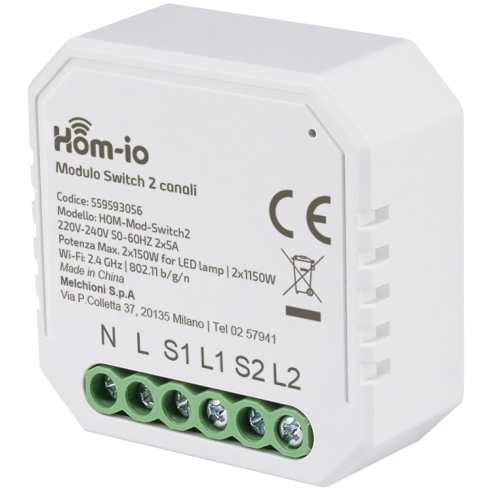 WiFI smart relay module, 2 channels,...