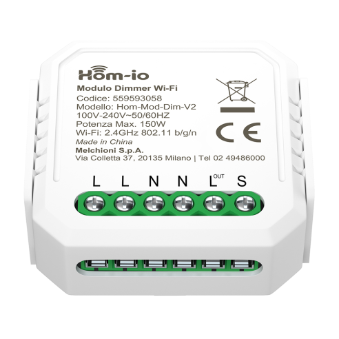 Modulo dimmer smart WiFi / BLE, 1...
