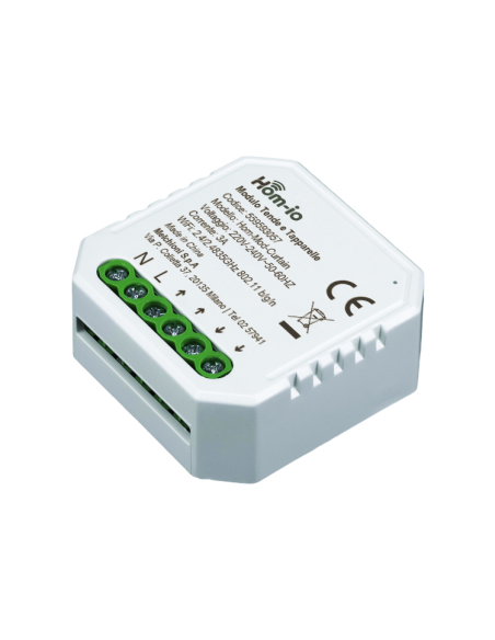 Modulo relè smart WiFI, comando saliscendi, 3A - Hom-io Hom-Mod-Curtain
