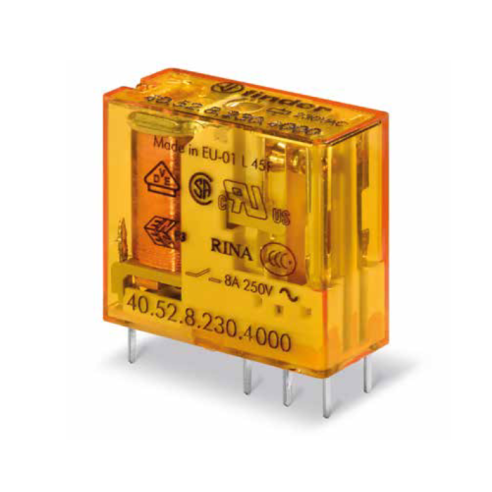 Power relay, 230 Vac, DPDT, 8 A,...
