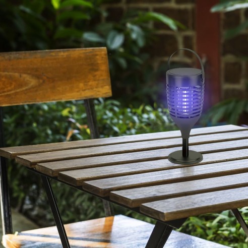 Elektrische klamboe met zonnepaneel,...
