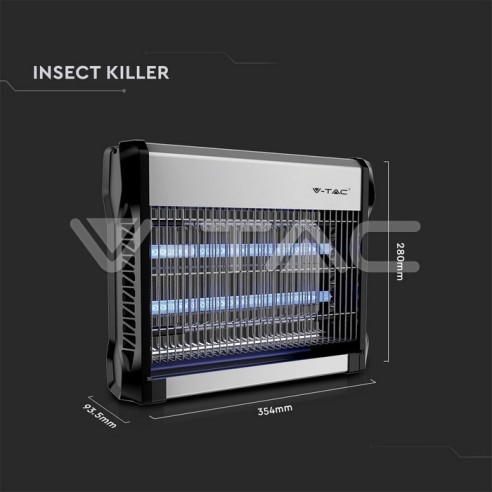 Elektrische klamboe 16W met 2 UV T5...