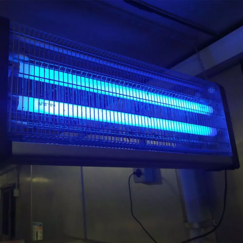 30W elektrisch muggennet met 2 UV T8...