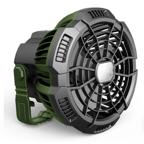 Ventilador recargable a pilas, con...