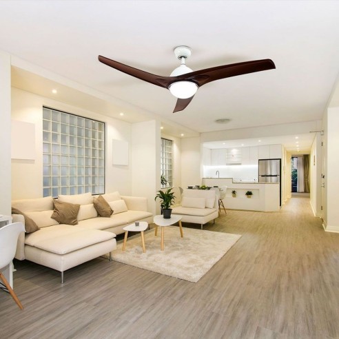 Ventilatore da soffitto con luce,...