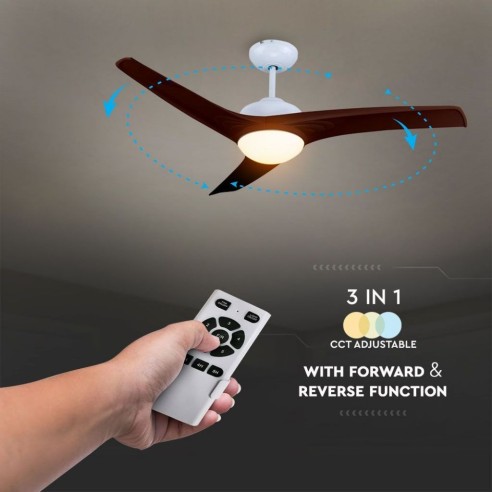 Ventilatore da soffitto con luce,...