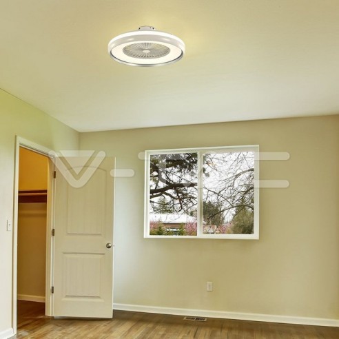 Ventilatore da soffitto con luce,...