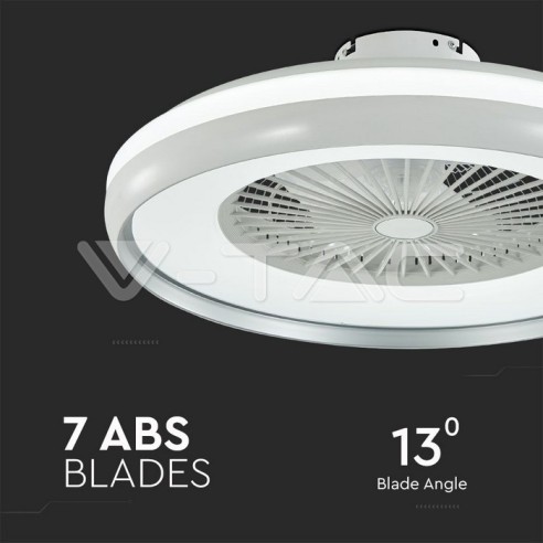 Deckenventilator mit Licht, 45W, 5...
