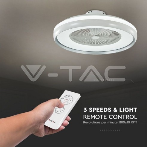 Ventilatore da soffitto con luce,...