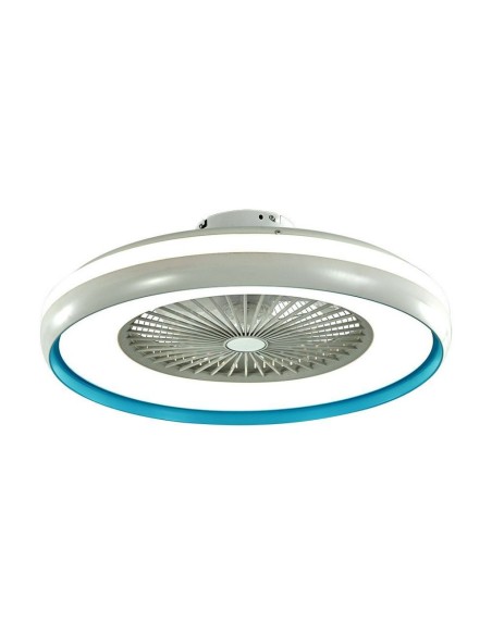 Ventilateur de plafond avec lumière, 45W, 5 vitesses, diamètre 60cm, avec télécommande - V-TAC VT-5022 217934