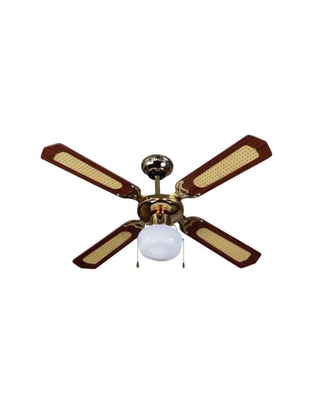 Deckenventilator mit Licht (1xE27), 50W, 3 Geschwindigkeiten, Durchmesser 106cm - V-TAC VT-6042-4 7914