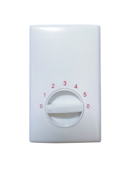 Ceiling fan with wired control, 5 speeds, diameter 120cm - Melchioni Family MF 2215AS