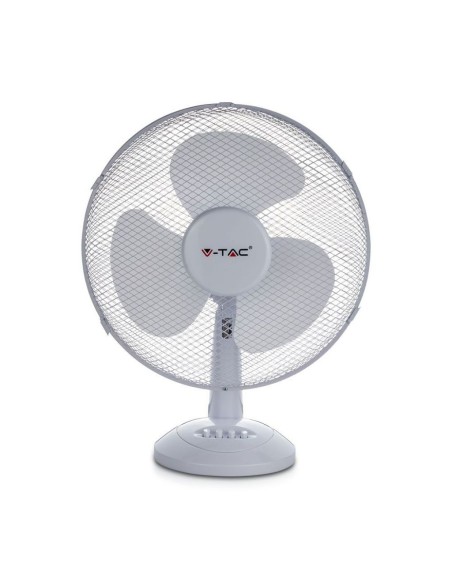 Ventilatore da tavolo, 40W, 3 velocita, funzione oscillante, diametro 41cm - V-TAC VT-4017-3 7925
