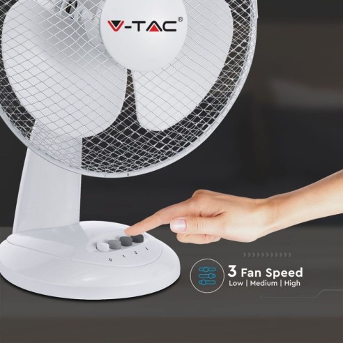 Ventilateur de table, 40W, 3...
