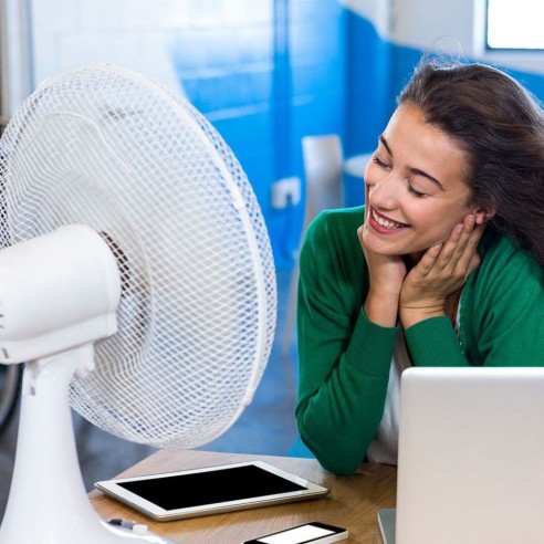 Tafelventilator, 40W, 3 snelheden,...