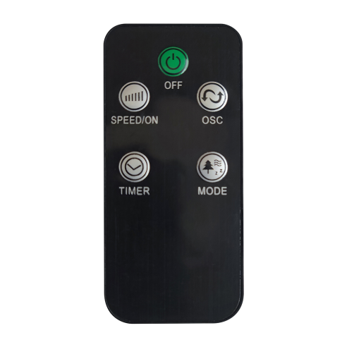 Wall fan with remote control, 40W, 3...
