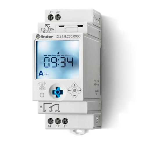 NFC digital time switch, weekly, 1...