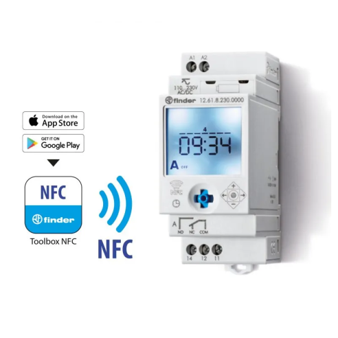 NFC-Digitalschaltuhr, wöchentlich,...