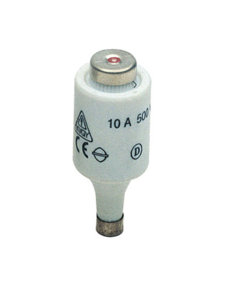 Fusible D, DII E27, à déclenchement rapide, 22x50mm, 500V 10A, utiliser F - Wimex 5300210