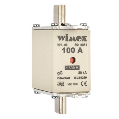 Fuse NH 1, delayed tripping, 690V...