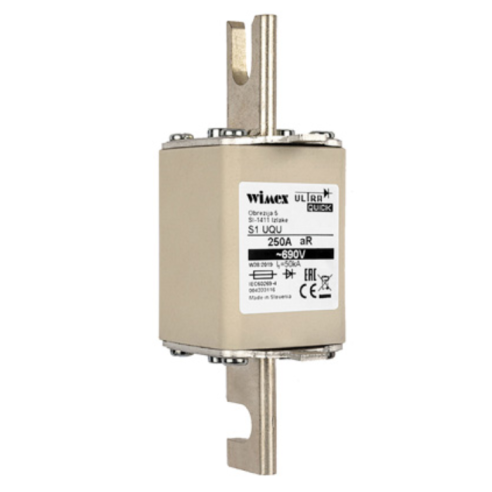 Zekering NH 1 B gR/aR, supersnel, met...