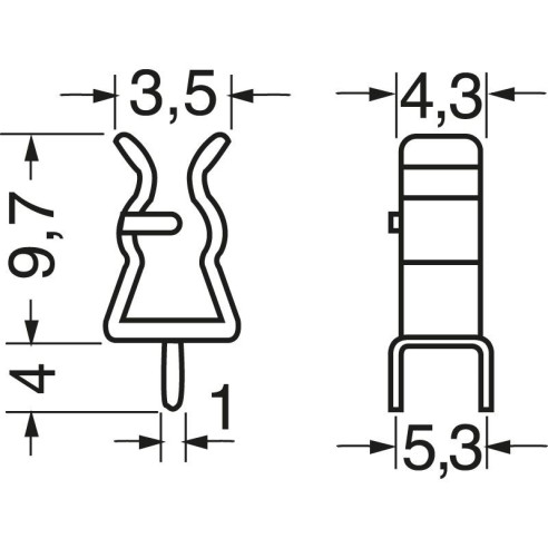 Pince à fusible pour circuit imprimé...