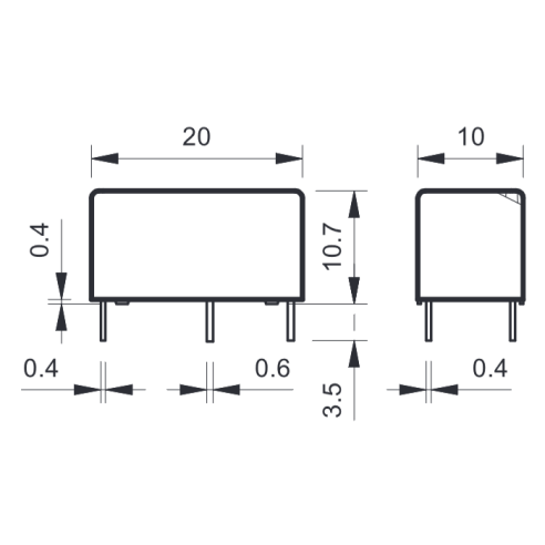 Relay, 12 Vdc, SPDT, 6 A,...