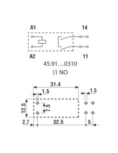 Power relays, with faston... 2
