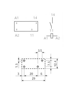 Power relay, 24 Vdc,... 2