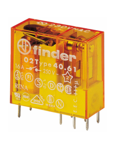 Power relay, 230 Vac, SPDT,...