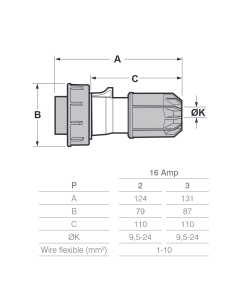 Kleinspannungsstecker, 24V,... 2