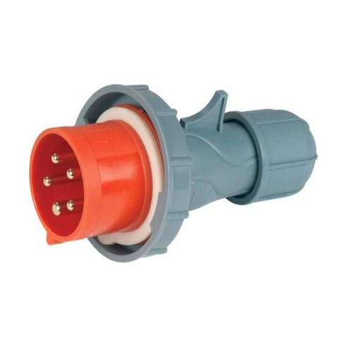Industrial plug 380V, 3P+N+E, 32A,...