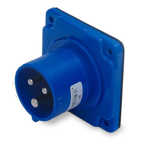 Spina industriale da incasso, 230V,...