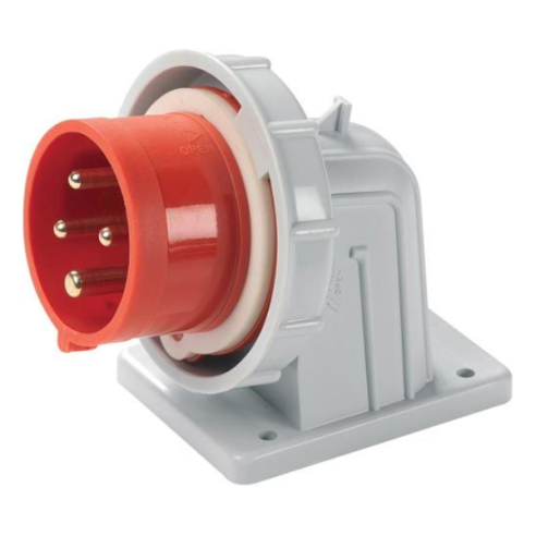 Industrial wall plug, 380V, 3P+E,...
