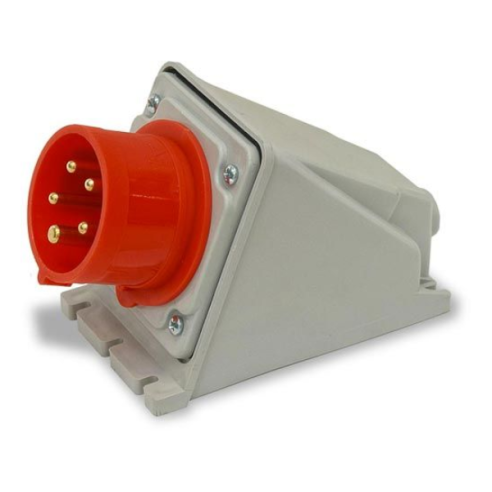 Industriestekker, 380V, 3P+N+E, 32A,...