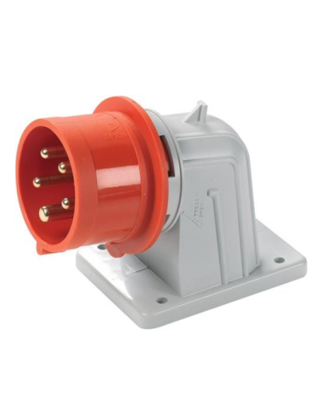 Prise murale industrielle, 380V, 3P+N+E, 16A, IP54 - Rosi 1001021