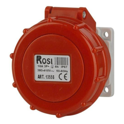 Industrieel inbouwstopcontact, 380V,...
