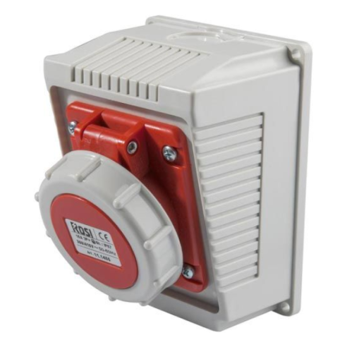 Industrial wall socket, 380V, 3P+N+E,...