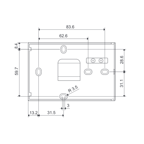 Cronotermostato con display LCD touch...